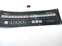 Fabricant de commutateur à membrane de clavier d'instrument avec connecteur féminin à hauteur de 2,54 mm