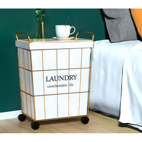 39cm Length Steel Laundry Basket