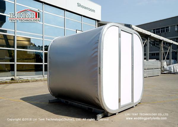 Luxury Modular Box Capsule Cube Glamping Camping Tents For Party Campion Snow Load 75kg/sqm