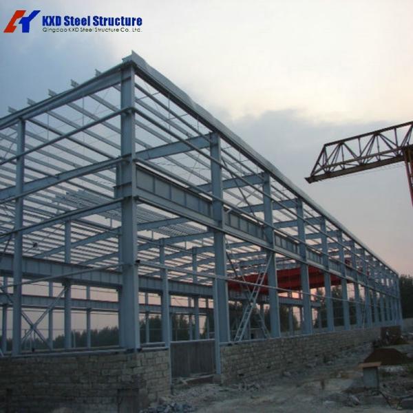 Construcción de edificios con estructura de acero prefabricada
