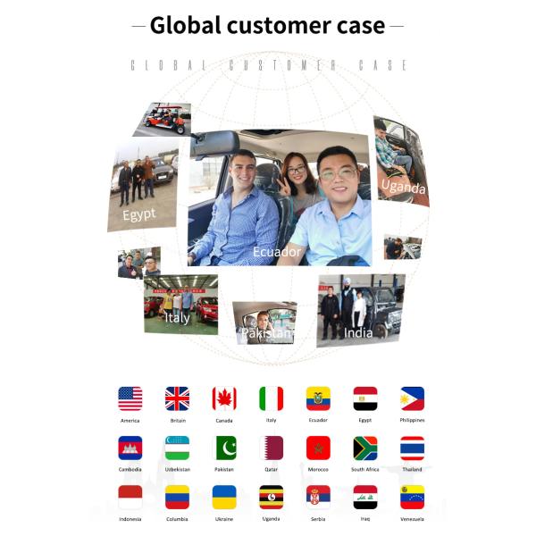 Малый размер 1500кВт Мотор с интегрированной передней осью Электрический автомобиль для городских поездок на короткие расстояния