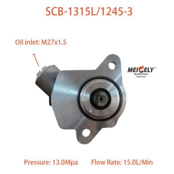 Bomba de reforço de direção SCB-1315L/1245-3 para carro de mina