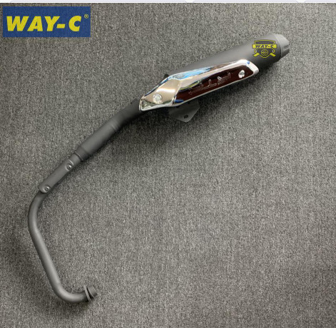 N9052440 Motorcycle Exhaust Pipe Muffler For TVS APACHE RTR