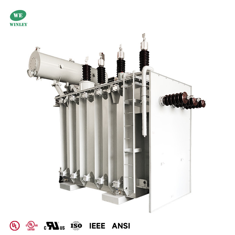 40MVA Utility Substation Conservator Transformer 44kV to 34.5kV Oil Immersed ONAN CSA Standards