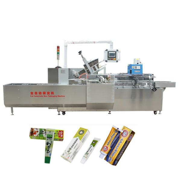 Full Automatic Box Cartoning Packaging Line Disposable Mask Gloves Toilet Soap