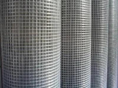 1/4 de 1/2 3/4 1 de fio soldado 2 polegadas Mesh Galvanized For Fence