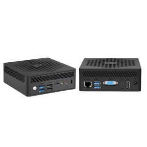 Mini PC Desktop Win 11 Pro Fanless  N4505 / N5105 / N6005 HDMI DP VGA 6xUSB Barebones Computer Kit