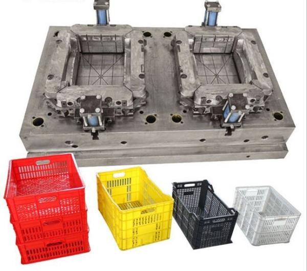 OEM plastic mould for turnover basket box /Injection moulding plastic turnover box