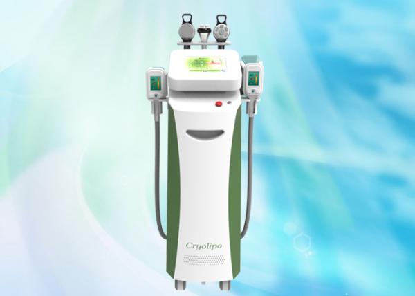 2014 hot five handles Best Vertical cryolipolysis & laser machine