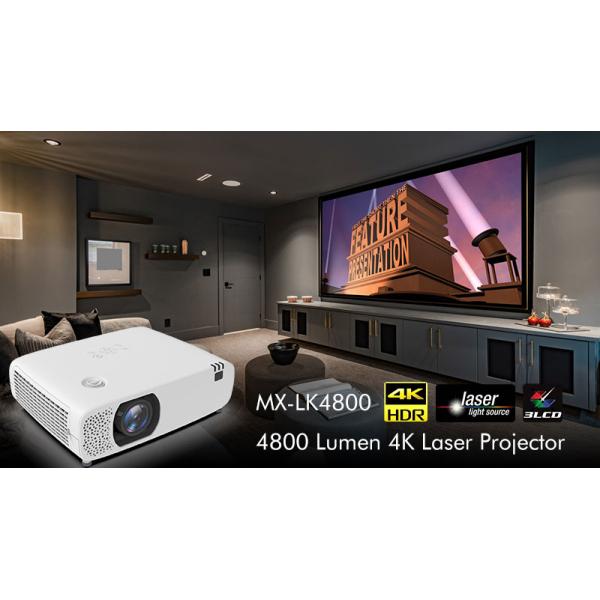 4800 Lumen Home Cinema Projector 4k Laser Projector With HDR