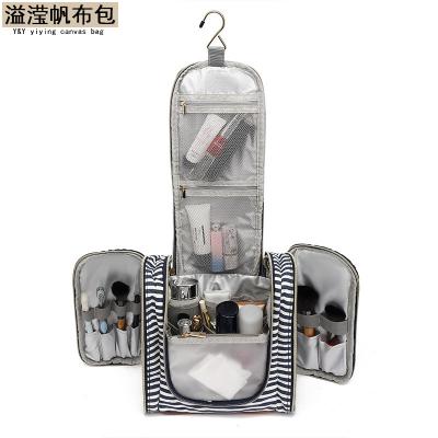Durable Dirtproof Waterproof Luggage Bags Canvas PU Leather Straps Smooth Zipper