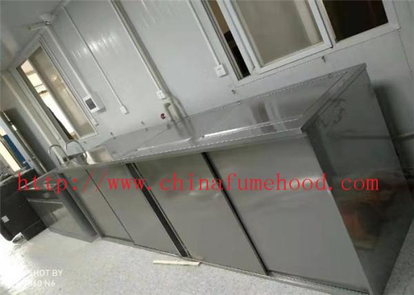 3000 MM Length Steel Color Stainless Steel Casework Stainless Steel Lab Furniture For Hospital and School Labotatory