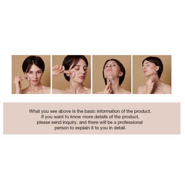 Facial Massager Xiuyan Jade Double Head Natural Face Beauty Massage Tool Jade Roller Face Thin Massager Relaxation Tool
