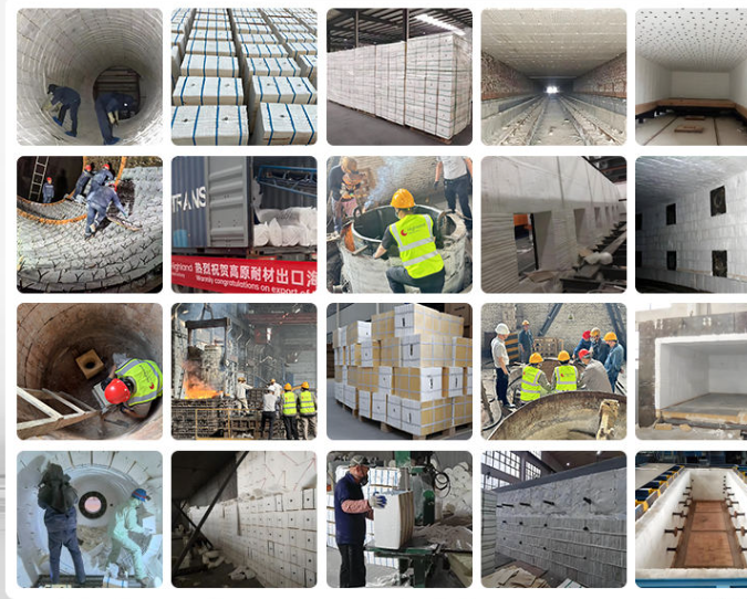 1260°C 1430°C High Temperature Ceramic Fiber Modules For Industrial Furnaces