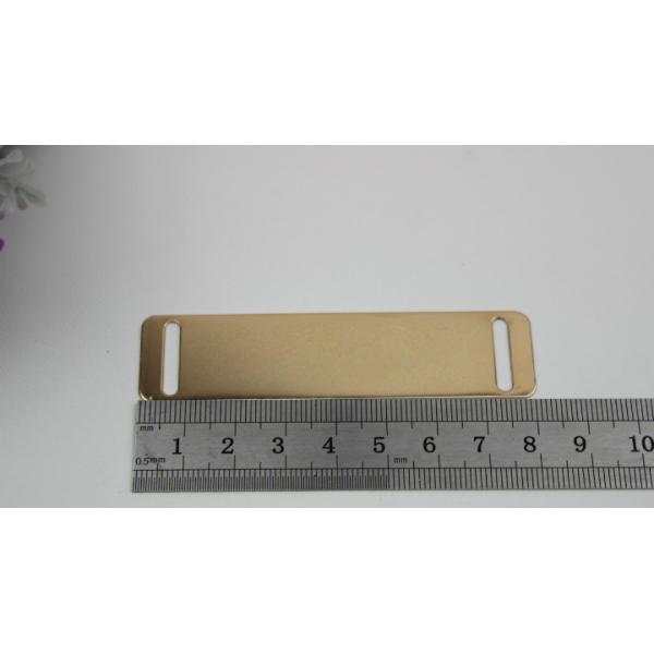 Shoes hardware accessories 80mm length gold iron metal buckle for shoelace