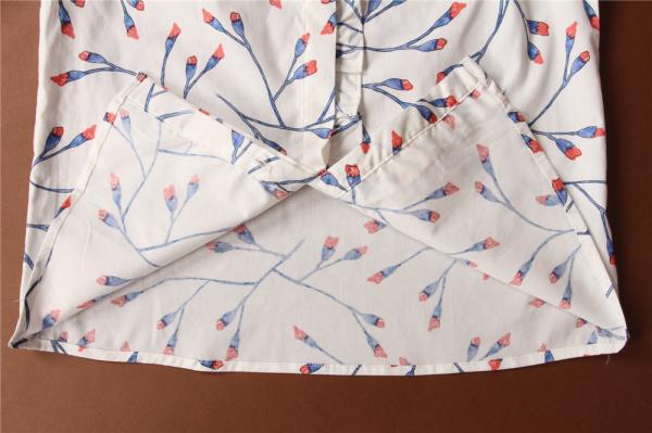 100% Cotton Stockpapa Womens Casual Print Shirts