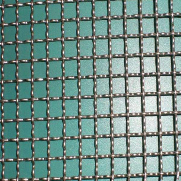 Quarry / Mining Pre Crimped Wire Mesh Low Carbon Steel Wire 16 Gauge
