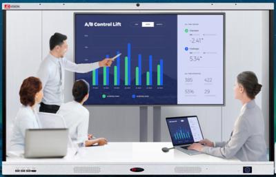 tela plano interativo da educação 98inch