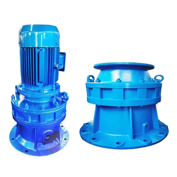Custom Cycloidal Pinwheel Reducer Gear Motor with High Reduction Ratio High Transmission Efficiency and Compact Structure for Industrial Applications