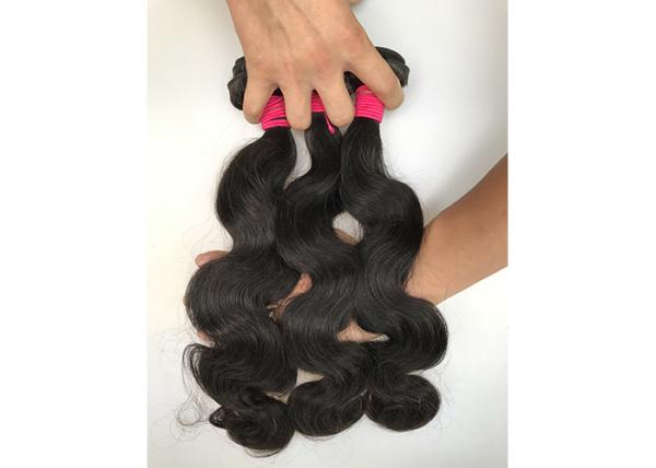 30 100% Brazilian Raw Hair Virgin Hair Bundles With Lace Closure