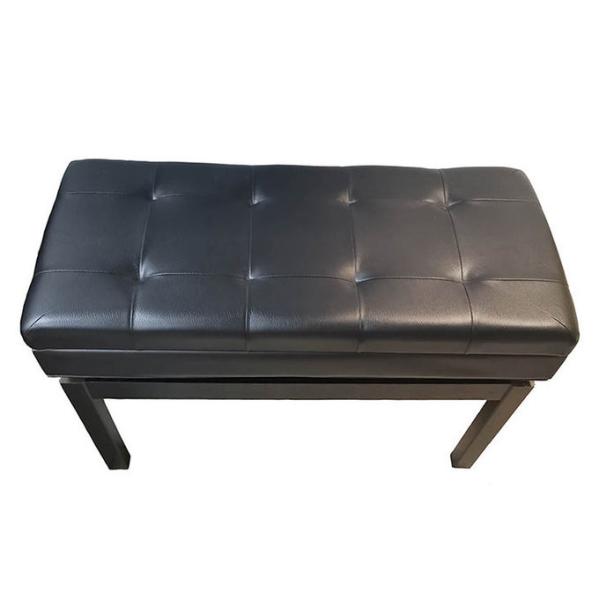 Storage Leather Odm Antique Double Piano Stool Ottoman 86cm Tall