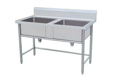 Нержавеющая сталь двойного шара кухни промышленная тонет для ресторана/гостиницы