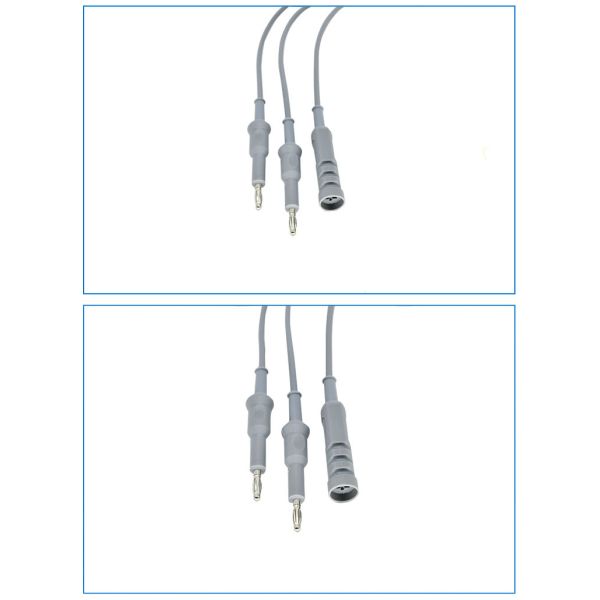 Grey Alcohol Disinfecting China Compatible Universal Bipolar Electrocoagulation Forceps Cable