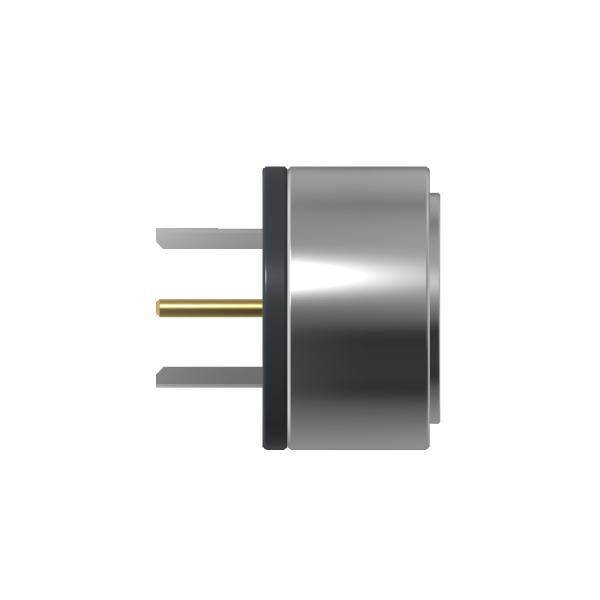 3A 2 Pin Magnetic Connector Circular Female And Male Connector Customized For Electronic Device