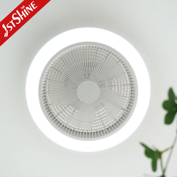 Ventilador de teto decorativo de 18 polegadas com luzes 6 opção de velocidade e funcionalidade dimmable