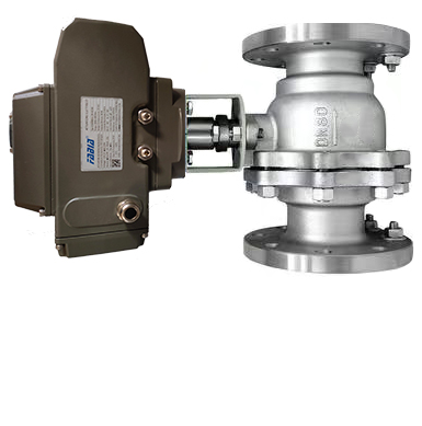 Válvula eléctrica de bola de acero inoxidable de alta presión de dos piezas