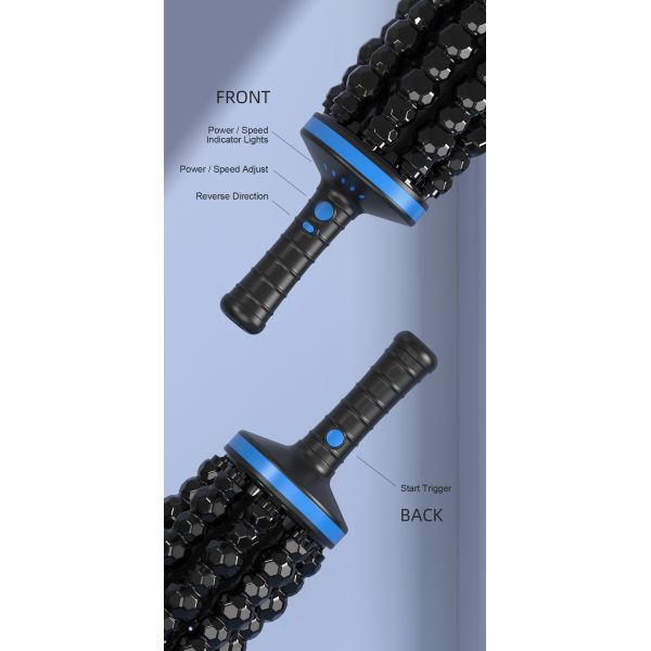 Muscle Relaxation Vibration Roller Massager Can Improve Lactic Acid Buildup After Exercise Suitable for Home Office or Gym Use