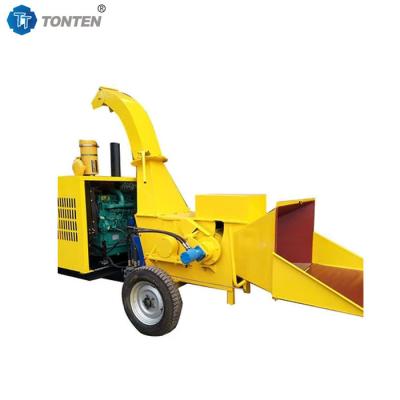 Diesel Industrial Waste Wood Crusher Machine For Coconut Chipper Sawdust Making