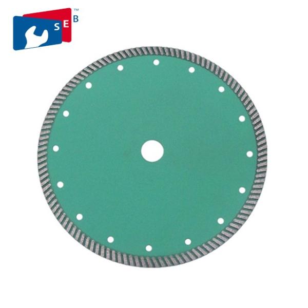 Marble Concrete Brick Diamond Saw Blades Diamond Granite Cutting Tool With Turbo