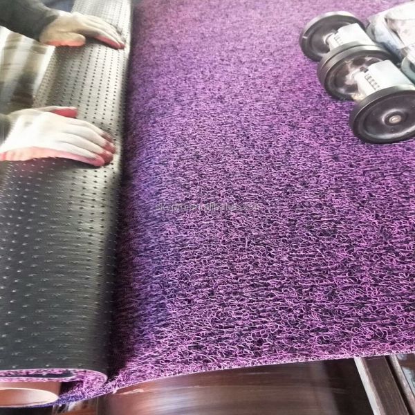Eco Friendly Anti-Slip Waterproof PVC Coil Mat for Floor Protection and Safety