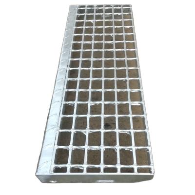 Hot Dip Galvanized Ladder Stair Treads Steel Grid Mesh Flooring T1 T2 T3 T4 Type Walkway