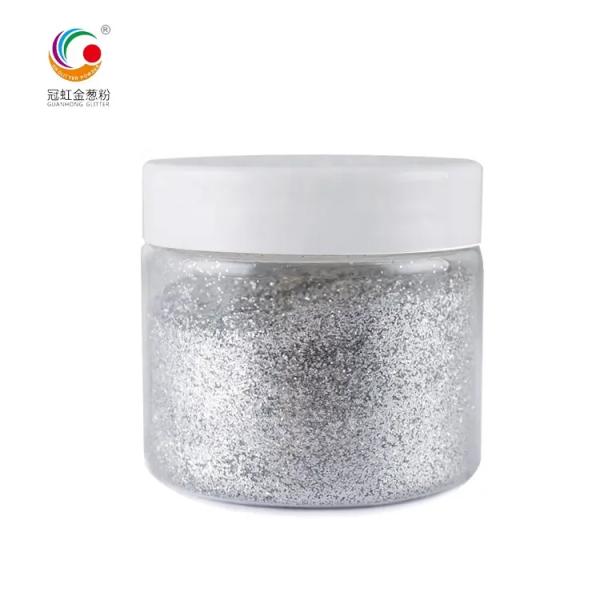 250 Degree Aluminum Silver Holographic Glitter Shimmer Injection Molding