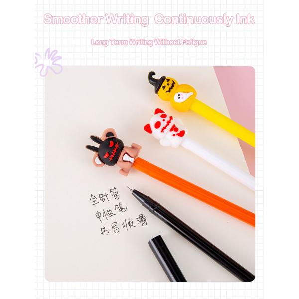 Pen créatif à thème d'Halloween avec un stylo de gel de 0,5 mm