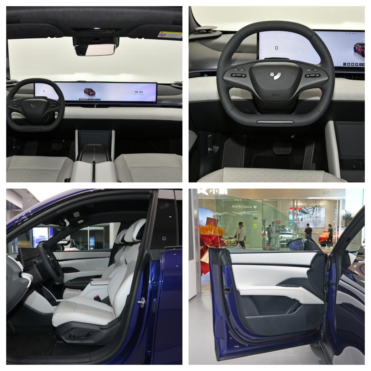 Личный взрослый Новая энергия Jiyue 01 Электромобиль Автомобиль высокой скорости EV Новая машина