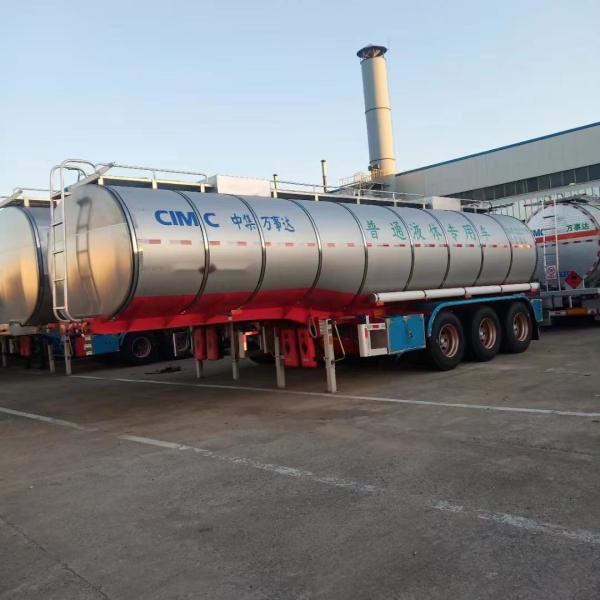 Cimc High Quality Good Price Cargo Truck 3-Axle Fuel Semi Trailer Fuel Tank truck