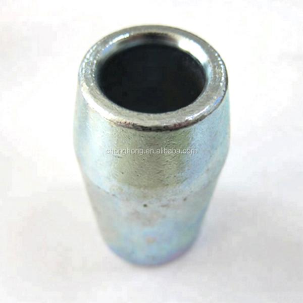 Cuerdas de alambre Ojo flamenco de acero Swaging Sleeves S505 con acabado revestido galvanizado