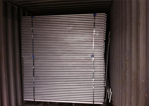 COCKATOO temporary fencing panels Height 2100mm x 2400mm width OD32mm*2.00mm spacing 60*150mm*4.00mm AU standard