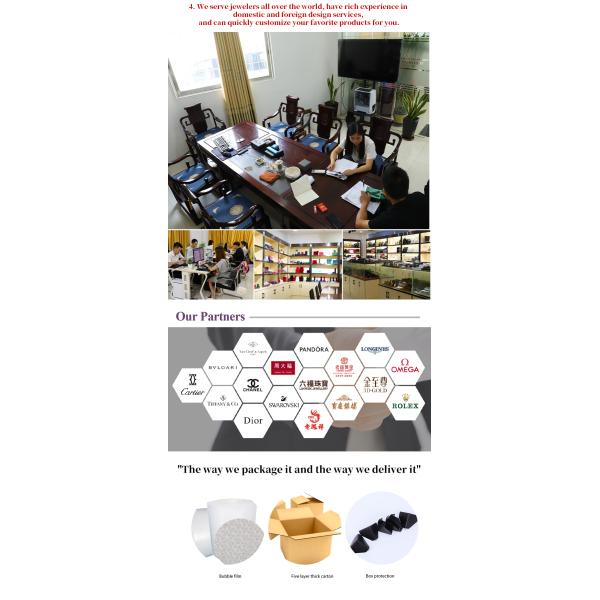 Boîte à bijoux en bois pour bracelet Ensemble d' anneaux de collier