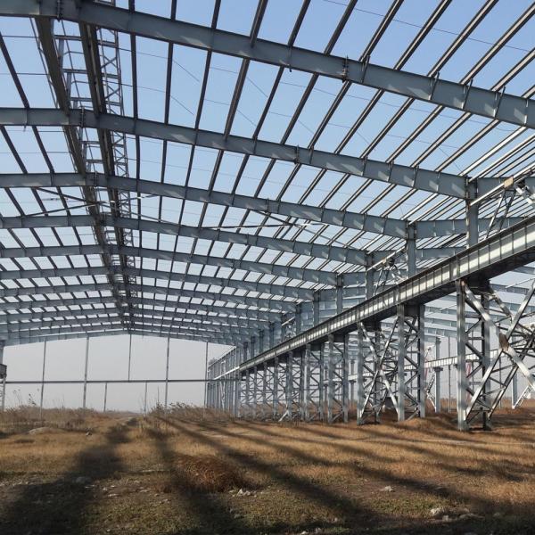 Wind Resist Metal Construction Building Prefabricated High Strength Steel Structure