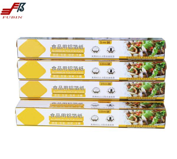 Heat Resistant Household Aluminum Foil Roll For Mess Hall Roasting