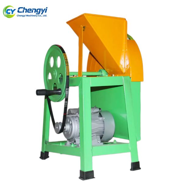 Rugged Iron Shredder Macerator High Capacity Vegetable Processing Plant Tool