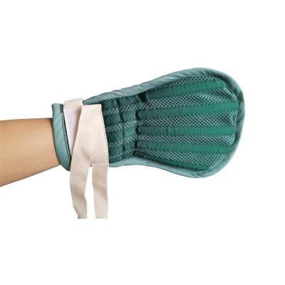 Bedridden Patients Anti Scratching Gloves With Restraint Straps Skin Friendly