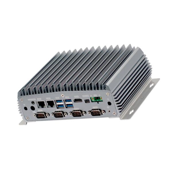 8 USB 6 COM Mini PC Industrial Fanless Intel 10th Gen I3 I5 I7 CPU DC Power