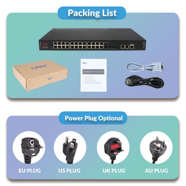 30 Port 2.5G L3 Managed Ethernet Switch For High Density Networking