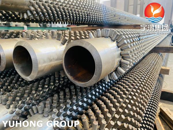 Seamless Alloy Finned Studded Tube ASTM A213 T9 for Heat Exchanger