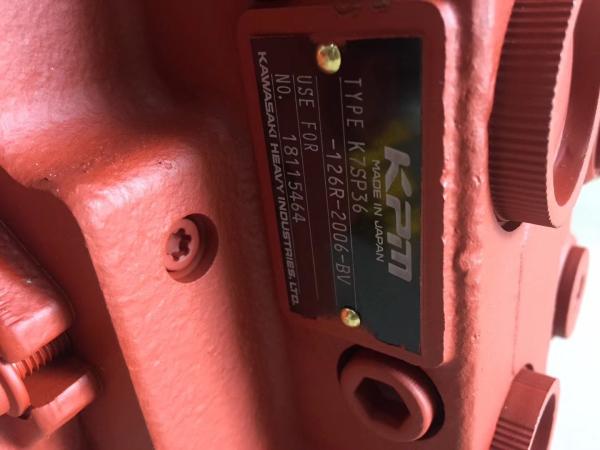 Kawasaki K7SP36-126R-2006-BV hydraulic piston pump for excavaor